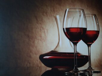 Predám 2 obrazy, motív červené - 4