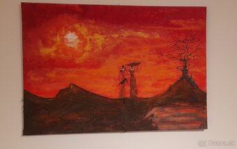 Etno dekorácia, obrazy - 4