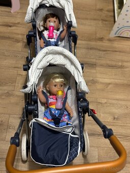 Dvoj kočík bábiky - 4