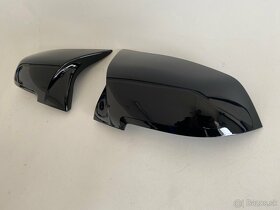 kryty zrkadla BMW 3 F30 čierne mpacket - 4