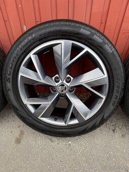 Originál elektróny Skoda Kodiaq R19 ET43 7J LETNÉ 235/50 R19 - 4