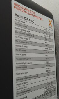 Solax X3-9.0-T-D 9kW + usb wifi + smart meter - 4