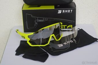 Napredaj slnečné originálne SHOT okuliare sada žlté - 4