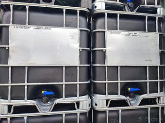 Predám čierne 1000l ibc kontajnery, barely, sudy - 4