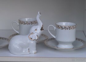Retro porcelánová súprava - 4