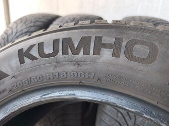 205/60 r16 zimné pneumatiky Kumho 6,5mm - 4