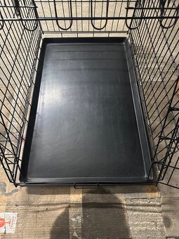 Klietka aj pre väčšieho psa, skladateľna, ako nová 90x57x65 - 4