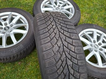 16" ALU 5x112 (audi a iné) + zimné 205/60 r16 8mm TOP - 4
