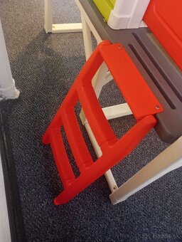 Predám detský domček Smoby na platforme so šmýkačkou - 4