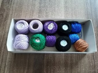 Bavlnky na vyšívanie, pletenie - 4
