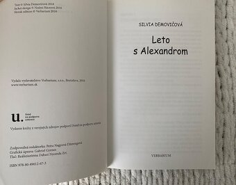 KNIHA LETO S ALEXANDROM - 4
