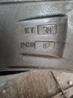18"ELEKTRONY MERCEDES 5x112,LETNE PNEU 225/40ZR18 - 4