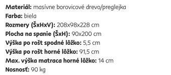 Detská poschodová posteľ - 4