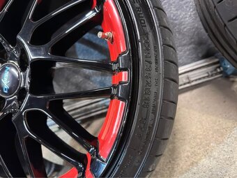Oxygen disky 18" 5x112 + letné pneu – top stav - 4