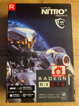 AMD Radeon Sapphire Nitro+ RX570 4gb - 4