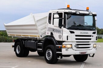 SCANIA P440 4X4 TROJSTRANNÝ SKLÁPAČ / VYKLÁPAČ 53.000KM EU5 - 4