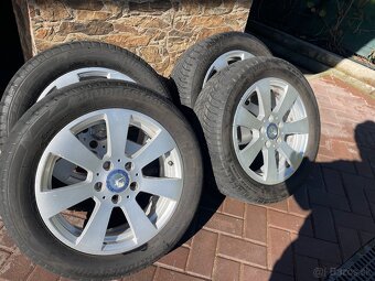 Disky s pneu. zimne na Mercedes C - 4