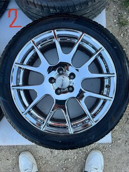 Hliníkové disky Dotz Nardo R17 5x100 - 4
