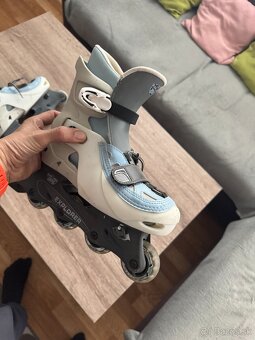 Kolieskove korčule  vel.35-38 - 4