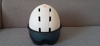 Lyžiarska prilba so štítom - 4