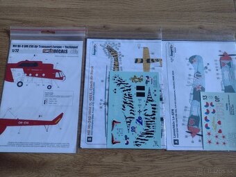 Plastikové modely 1:72 obtlačky - 4