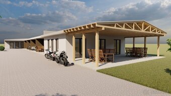 Pozemok s projektom a stavebným povolením na výstavbu ubytov - 4