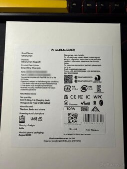 Ultrahuman Ring AIR Raw Titanium S. 9 - 4