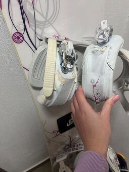 Snowboard + topánky - 4