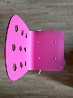 Výškovo nastaviteľná stolička na kolieskach - 4