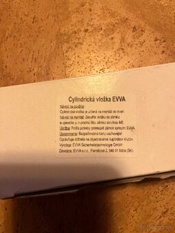 Bezpečnostné a stavebné vložky EVVA, CISA, DORMAKABA - 4