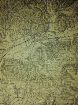 Stará mapa Humenné a okolie-1904. - 4