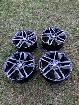 Alu disky originál Peugeot 5x108 R18 čierne - 4