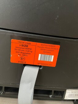 Predáme autosedačku Britax Römer - 4