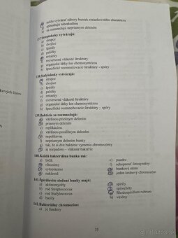 Testovnice na prijímačky na medicínu (chem.+bio.) + testy - 4