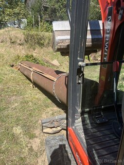 Zemné práce a výkopove práce minibagrom Kubota , bager - 4