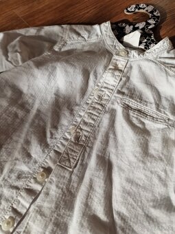 Biela spoločenská košeľa - 4