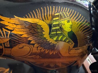 Šijací stroj Singer, edícia Gold Sphinx, ročník 1905 - 4