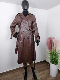 Dámsky kožený kabát - 4