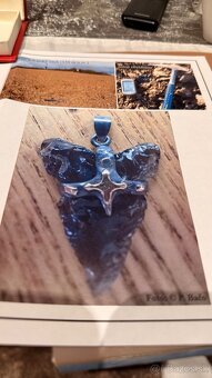 ORIGINALNY SPERK"OBSIDIAN V STRIEBRE SO ZLATOM" - 4