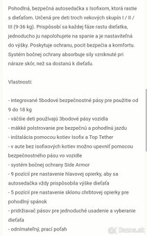 Autosedačka Petíte & Mars 9-36 kg - 4