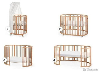 Stokke Sleepi rozširenie Junior Walnut (hnedá) - 4