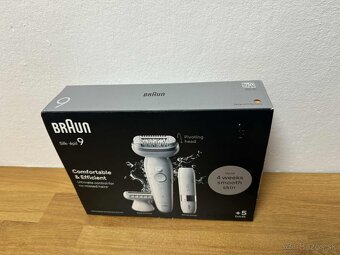 predám Braun Silk-épil 9-9/341 s mini holiacim strojčekom - 4
