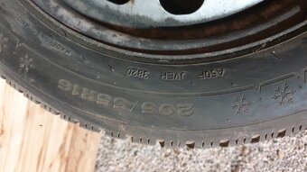 Predam pneu 205/55 R16 + hlinikove disky - 4