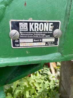 Predám Pluh obracak Krone Mustang - 4