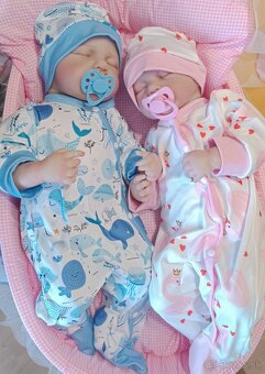 Realistické bábätká braček a sestrička - 4