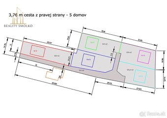 Na predaj pozemok 3175m2 na výstavbu až 4 RD-Kecerovce - 4
