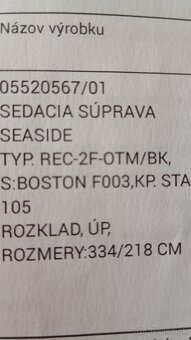 Sedačka U Boston Seaside - 4