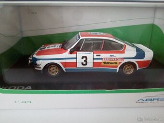 Predám modely aut škoda 130rs 1:43.Biele 30€. - 4