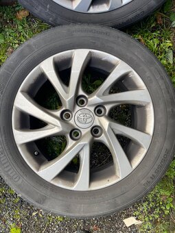 Hlinikove disky r16 toyota + pneu - 4