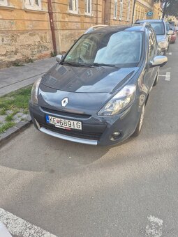 Predám Renault Clio Grandtour 1,2 16V (100k), r.v. 2012 - 4